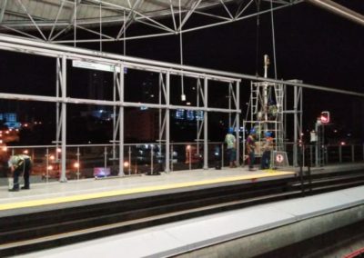 Ingeniería Lamda S.A. – Metro de Panamá – Estación 12 de octubre (Ciudad de Panamá, Panamá)